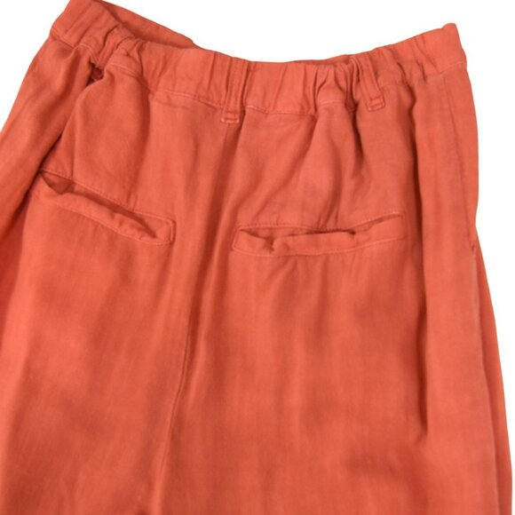 Free People Orange Wide Leg Pants - Picture 4 of 11